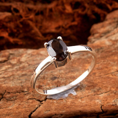 Smoky Quartz Size 7.5 Ring