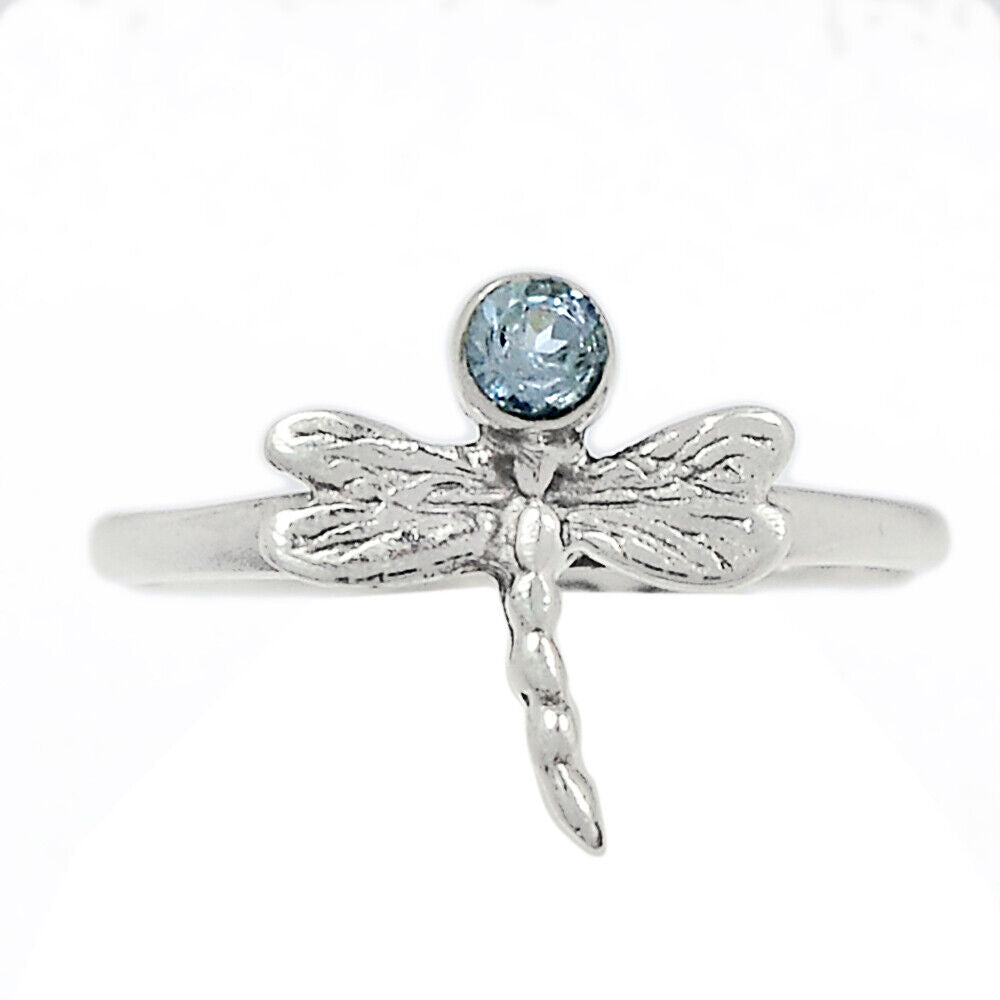 Blue Tozaz Dragonfly Ring Size 9