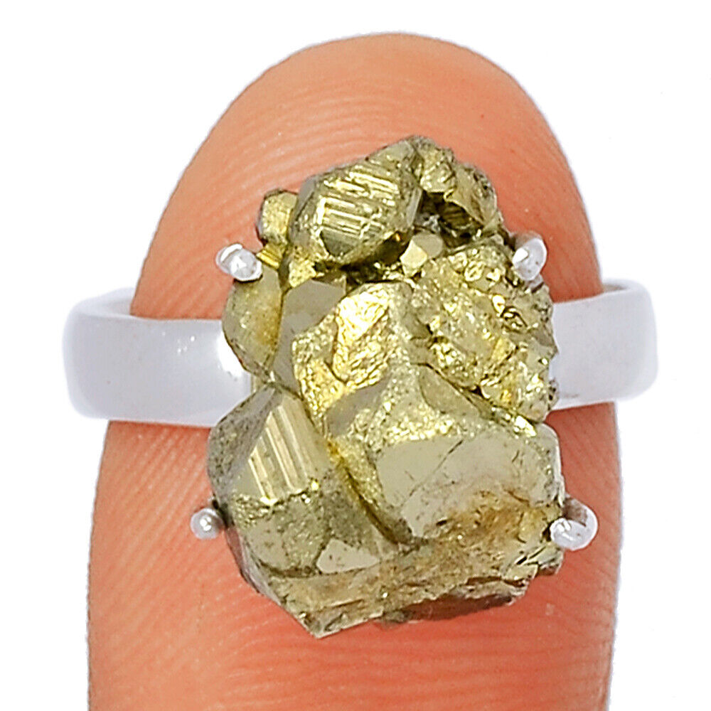Peruvian Pyrite Ring Size 7