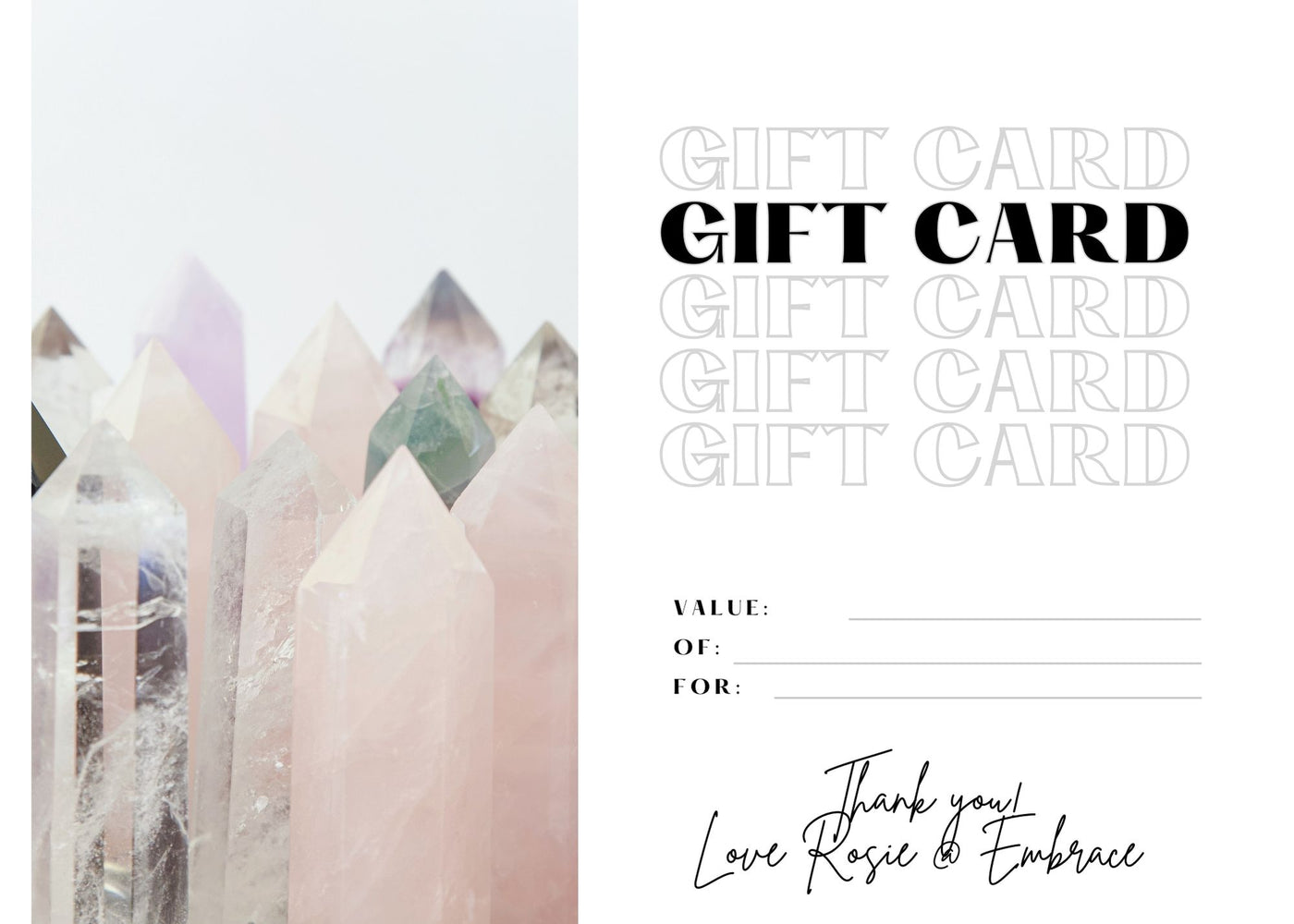 Embrace Gift Card