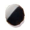 NATURAL BLACK AGATE PHONE POP SOCKET