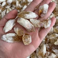 RAW CITRINE POINTS