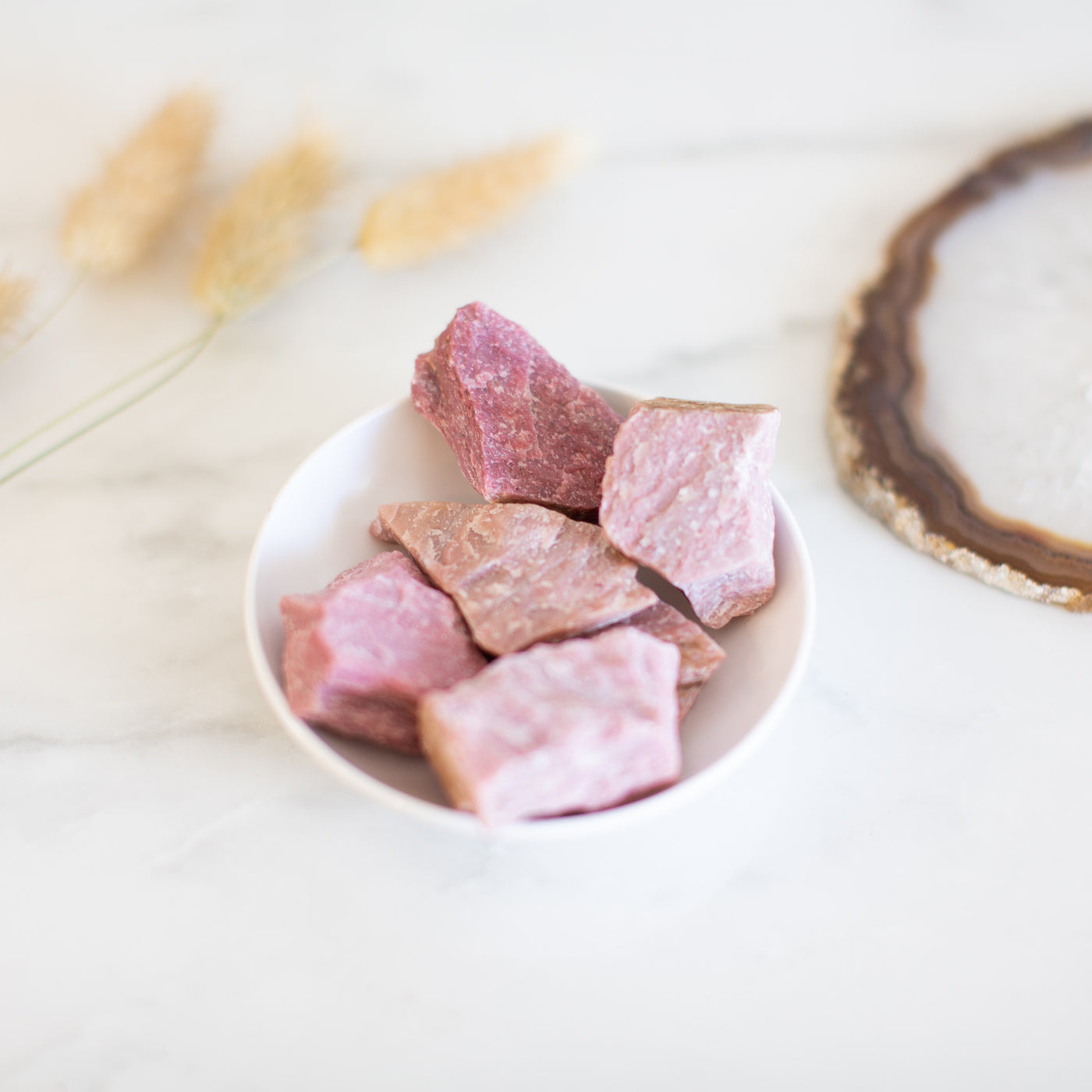 Rhodonite raw chunk