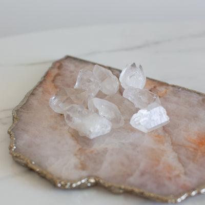 Clear Quartz Raw Crystal Points: Tap into the Pure Energy of Clear Quartz in Small Raw Form