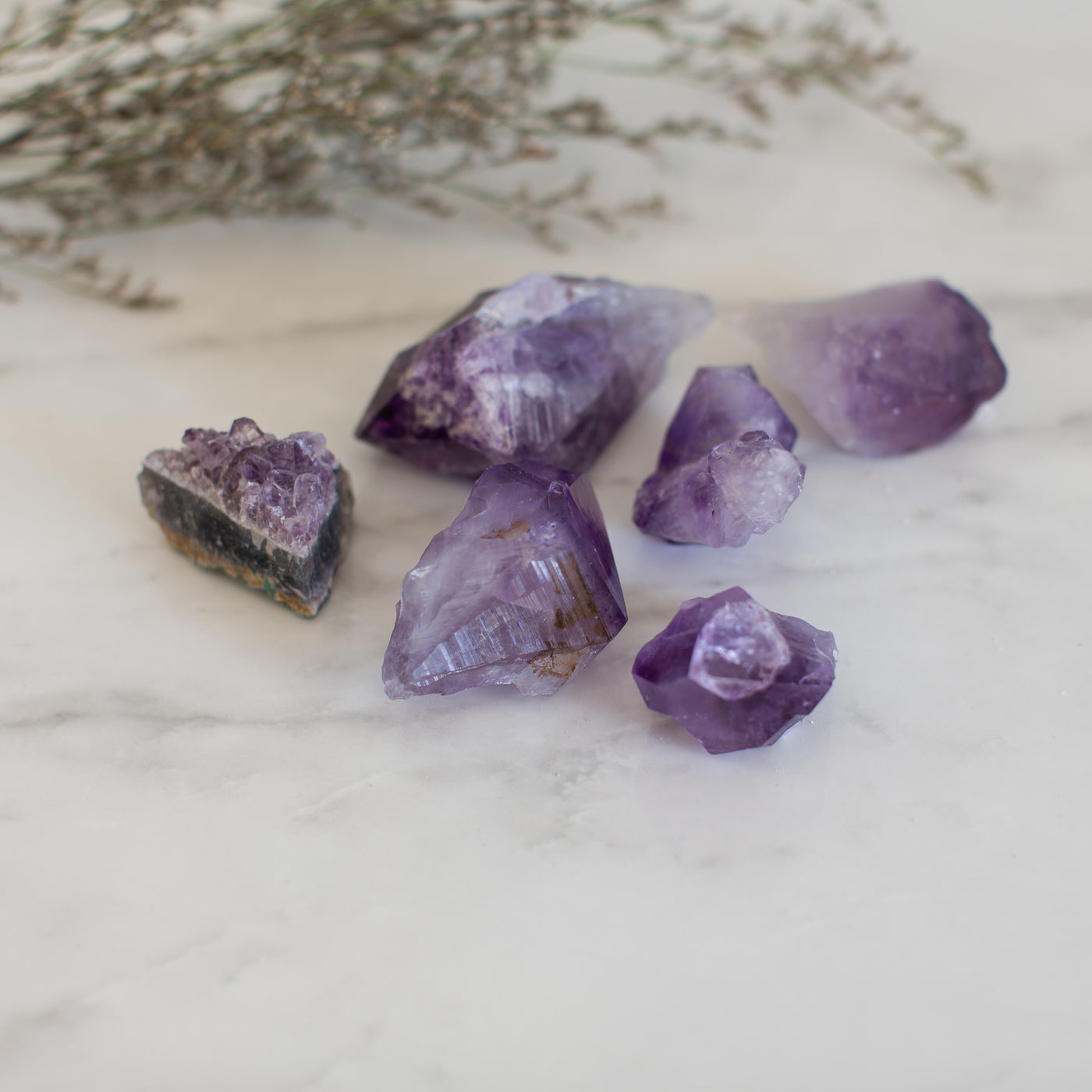 Embrace the Natural Beauty of a Raw Amethyst Point