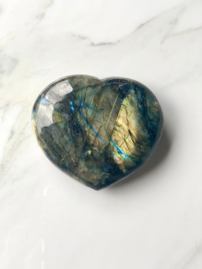 Extra Large Labradorite Heart