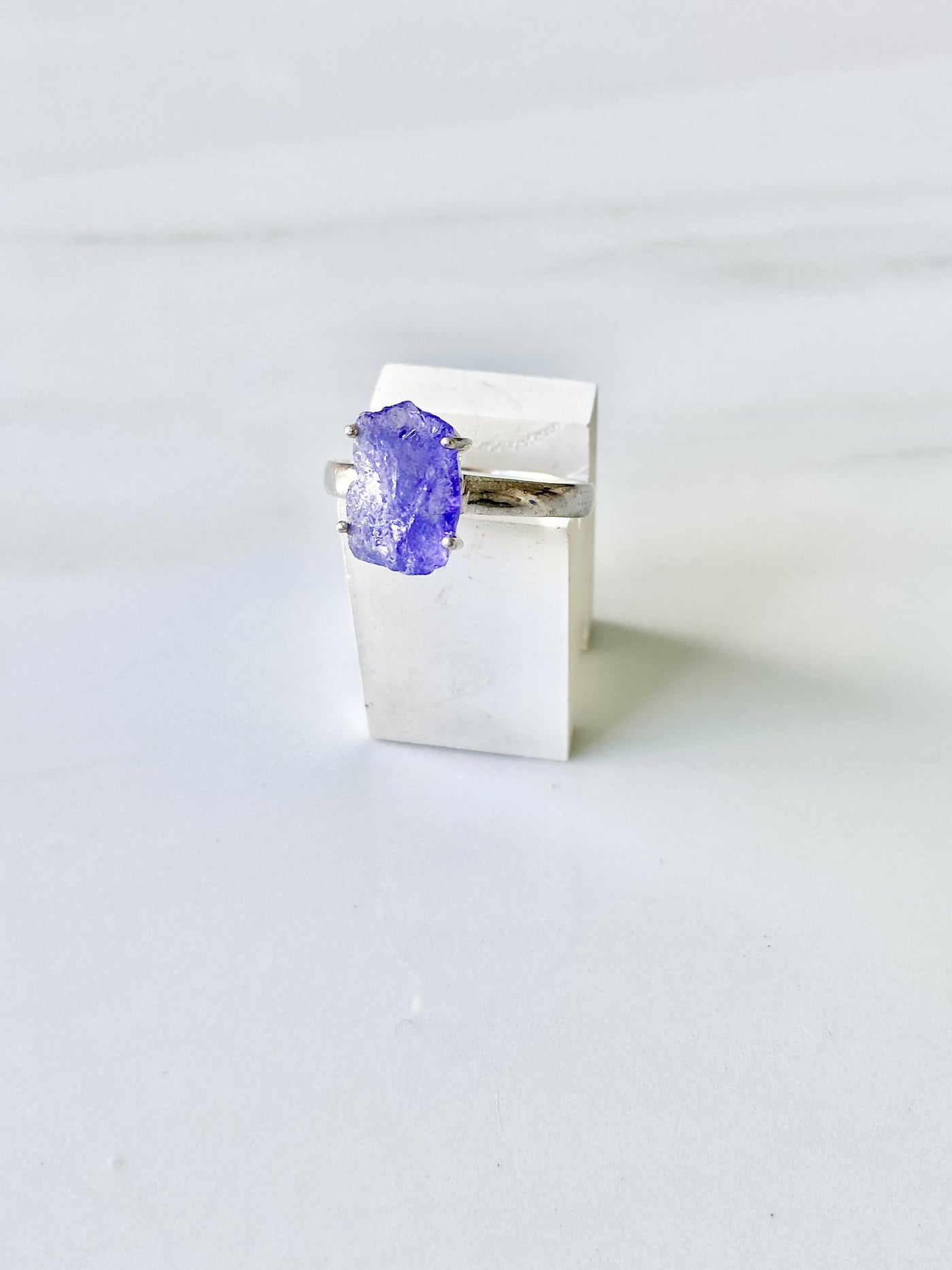 Rough Tanzanite Ring