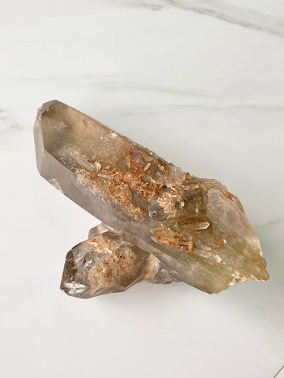 Unpolished Smoky Quartz Raw Point