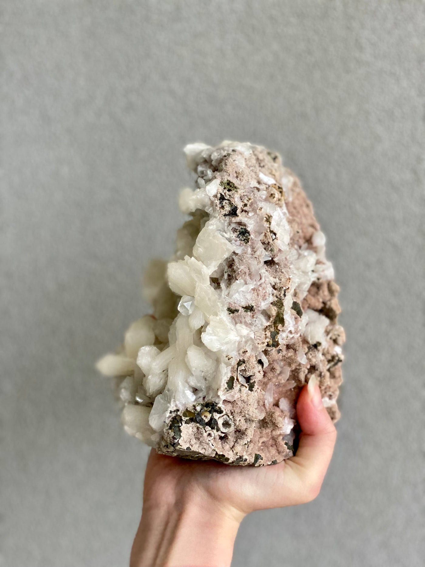 Embrace Serenity and Spiritual Connection with Apophyllite & Scolecite Cluster: A Harmonious Crystal Fusion