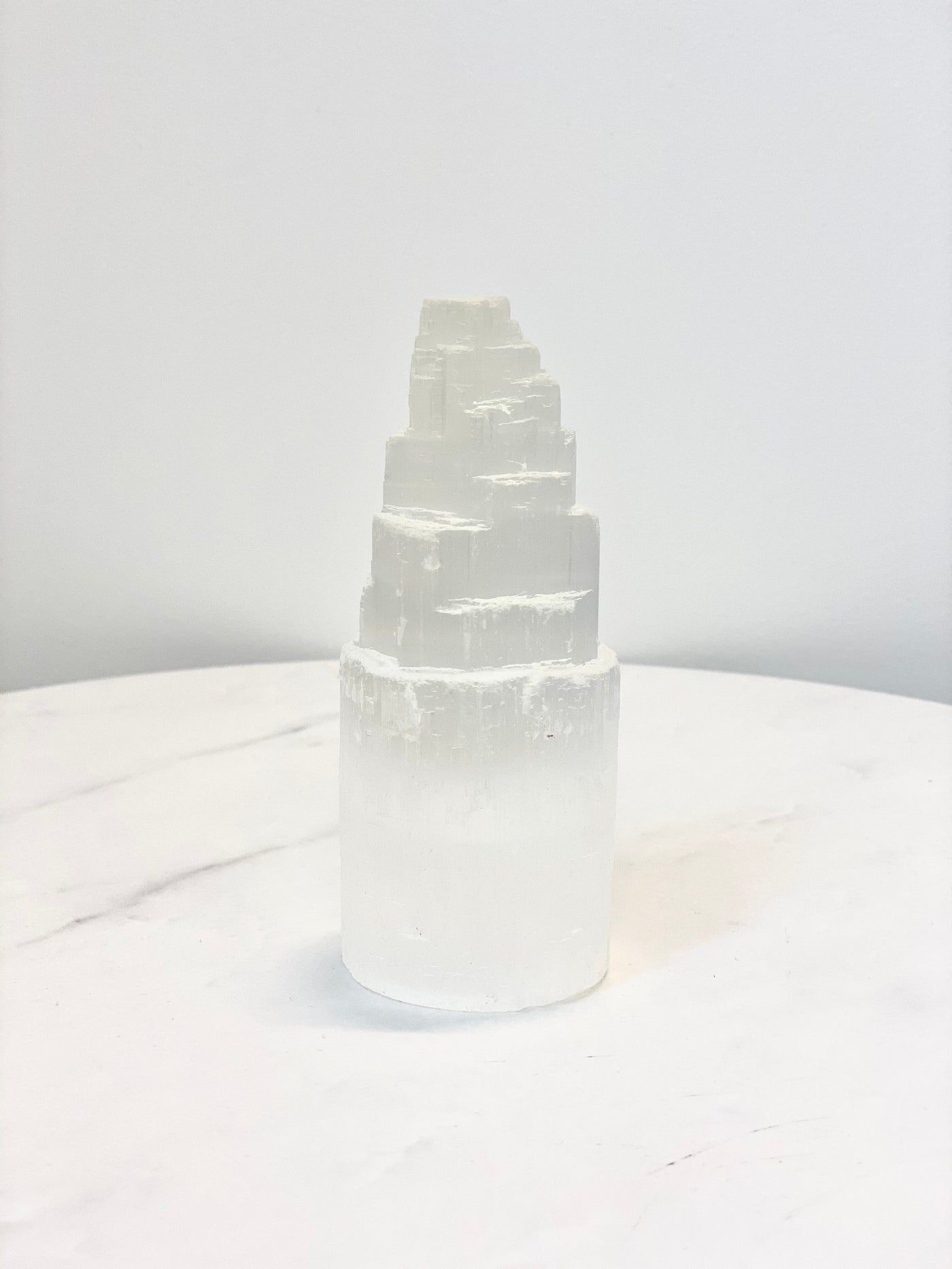 Medium Selenite Skyscraper Tower