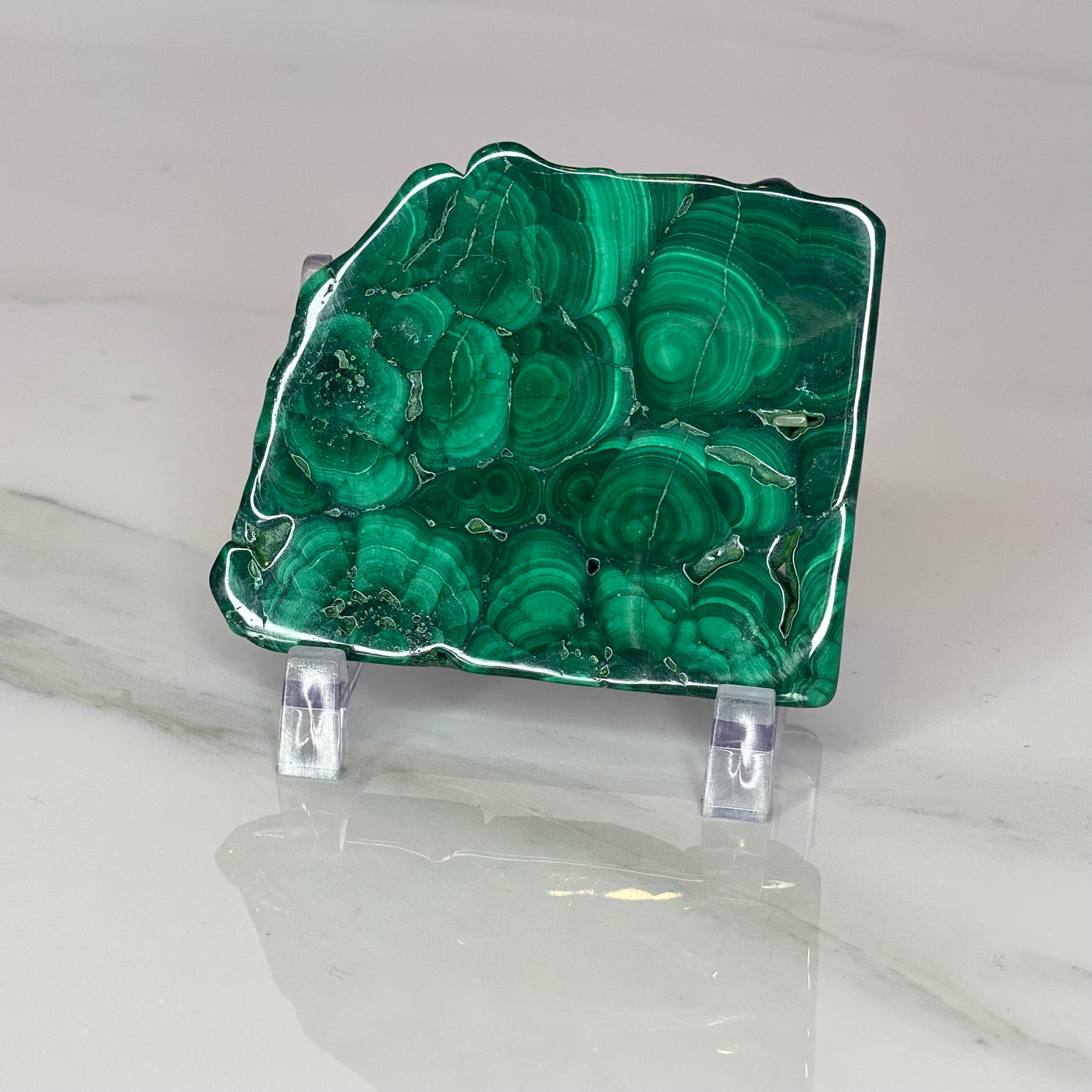 Malachite Slice #8