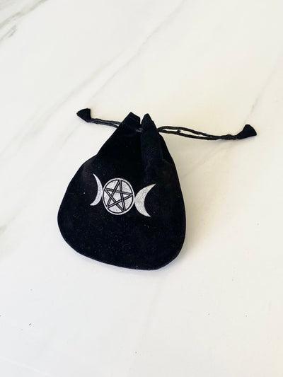 Triple Moon Pentacle Pouch