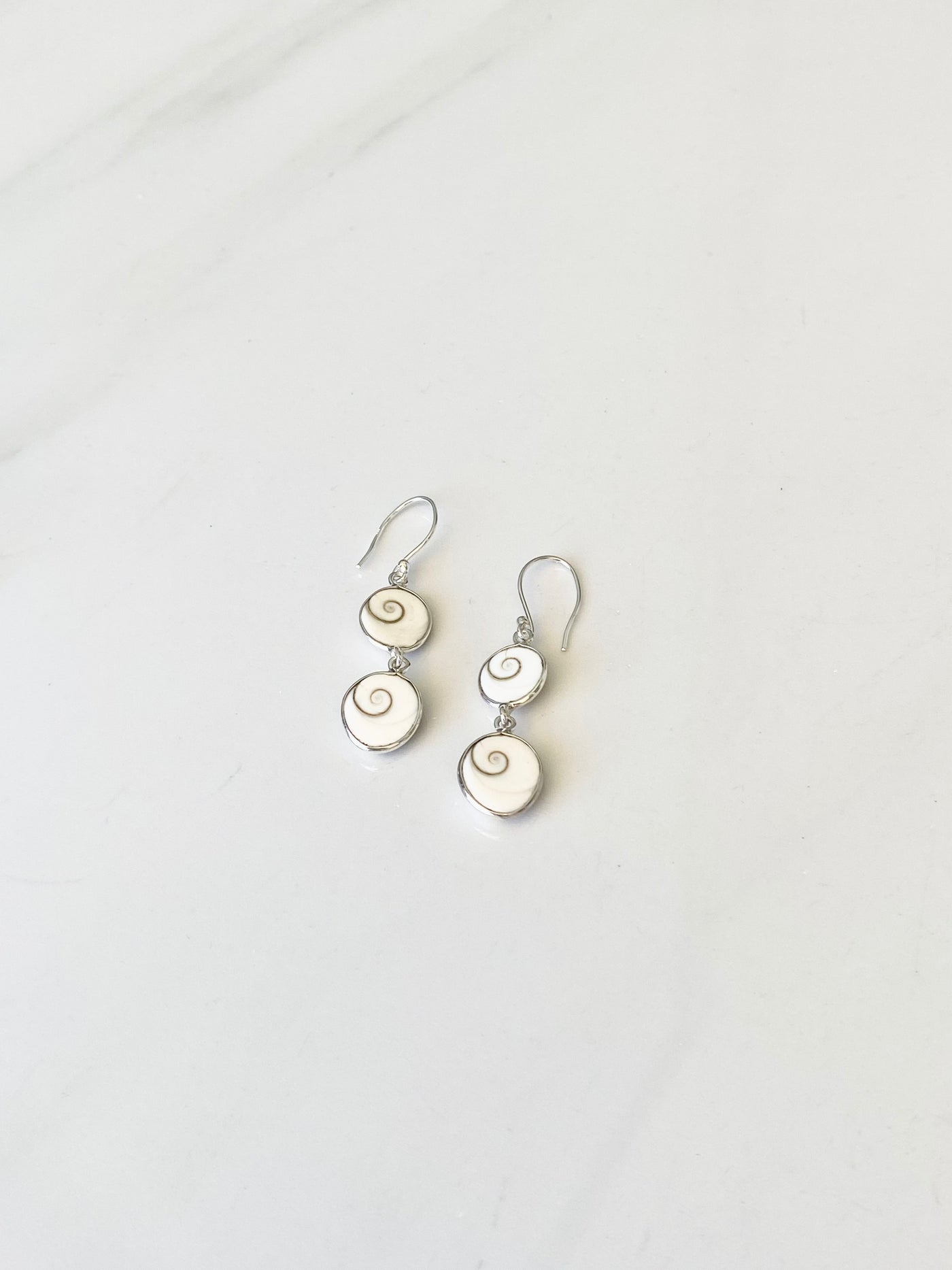 Shell Double-Sided Earrings