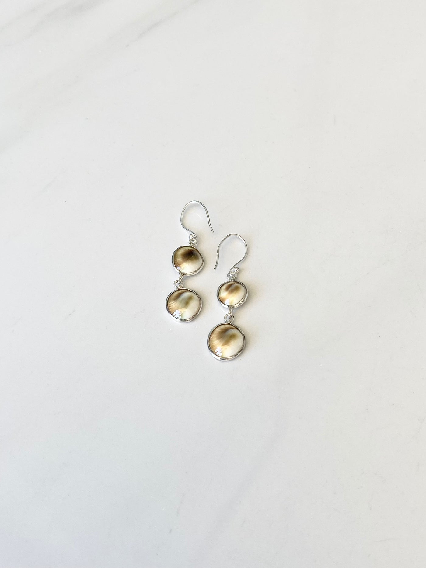 Shell Double-Sided Earrings