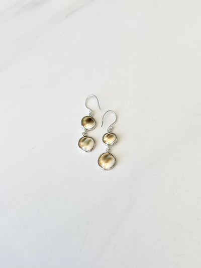 Shell Double-Sided Earrings