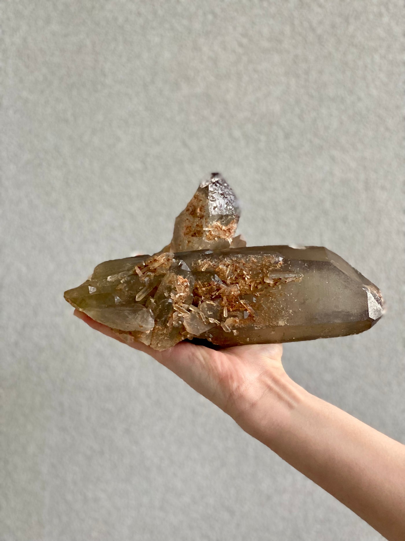 Unpolished Smoky Quartz Raw Point