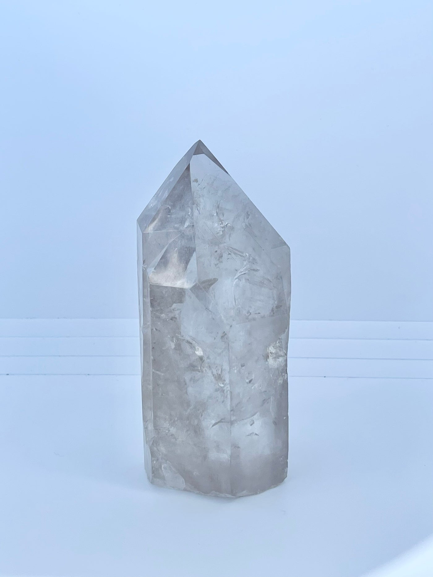 Irregular shape smoky quartz