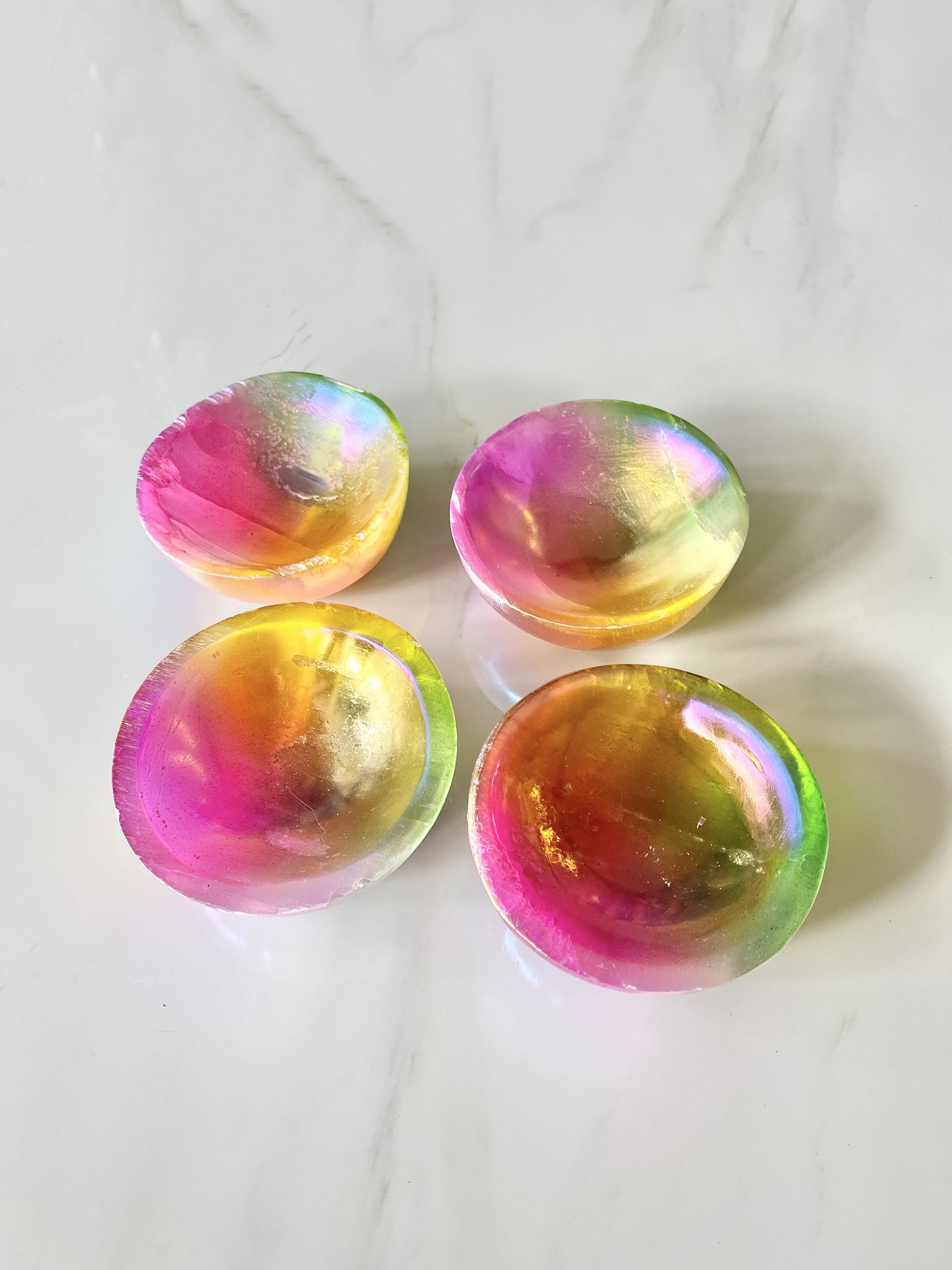 Rainbow Selenite Bowl