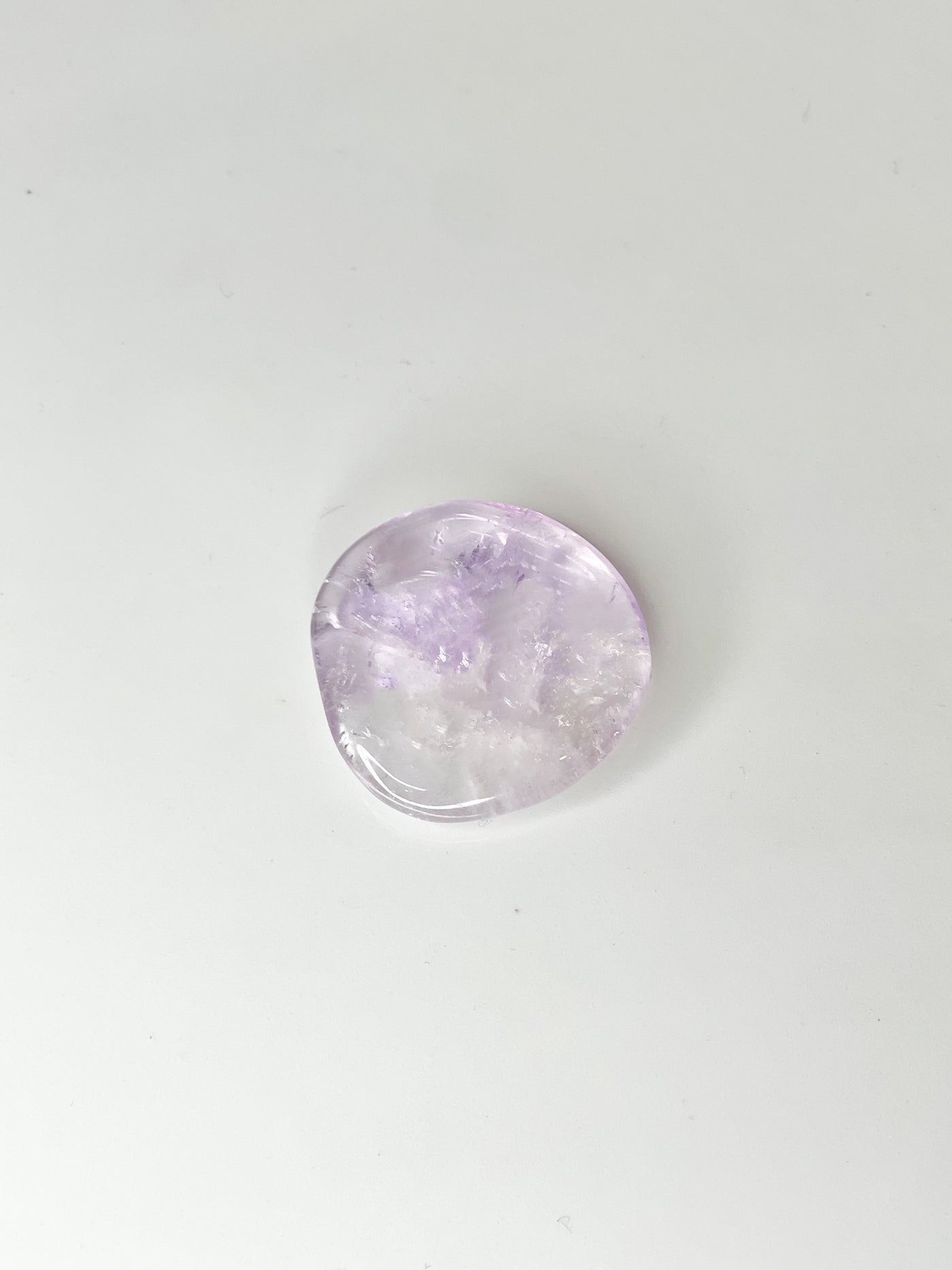 Amethyst Worry Stone