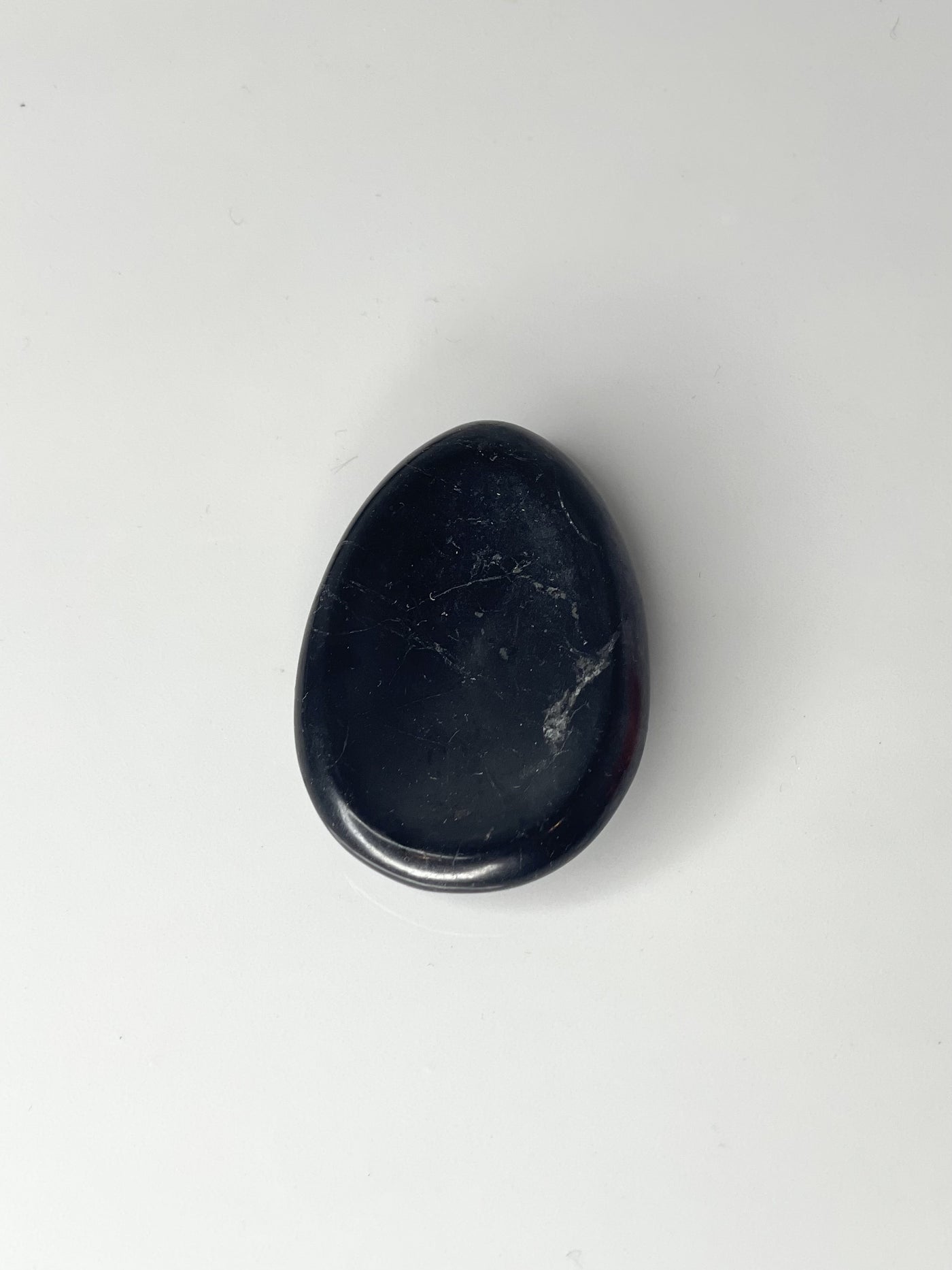 Black Tourmaline Worry Stone