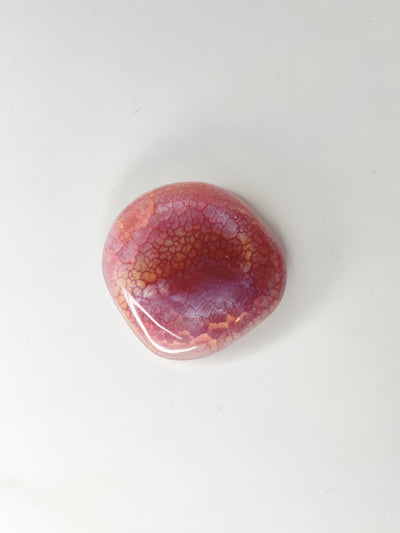 Fire Agate Worry Stone