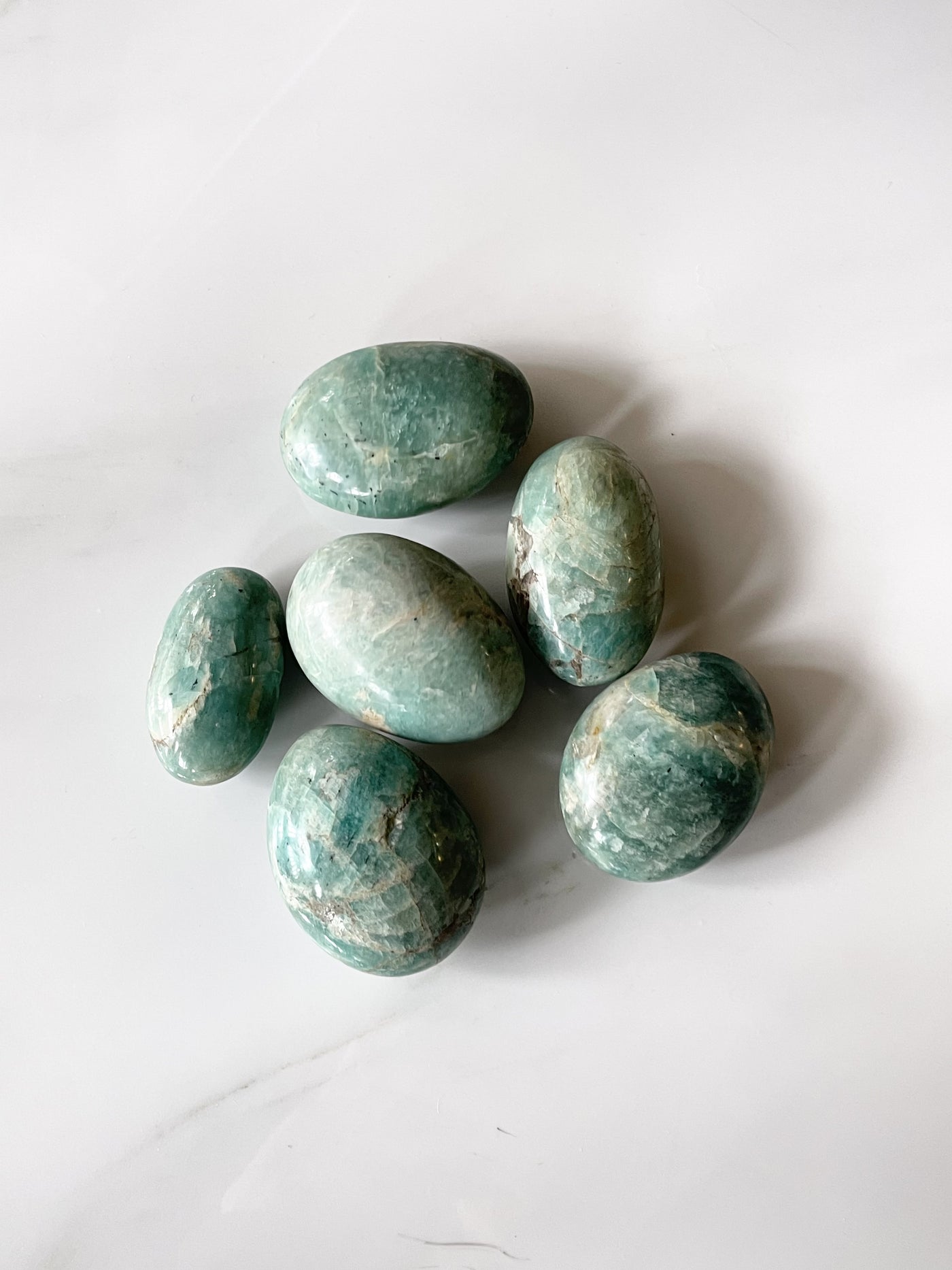 Amazonite Palm Stone - Awaken Your Inner Harmony