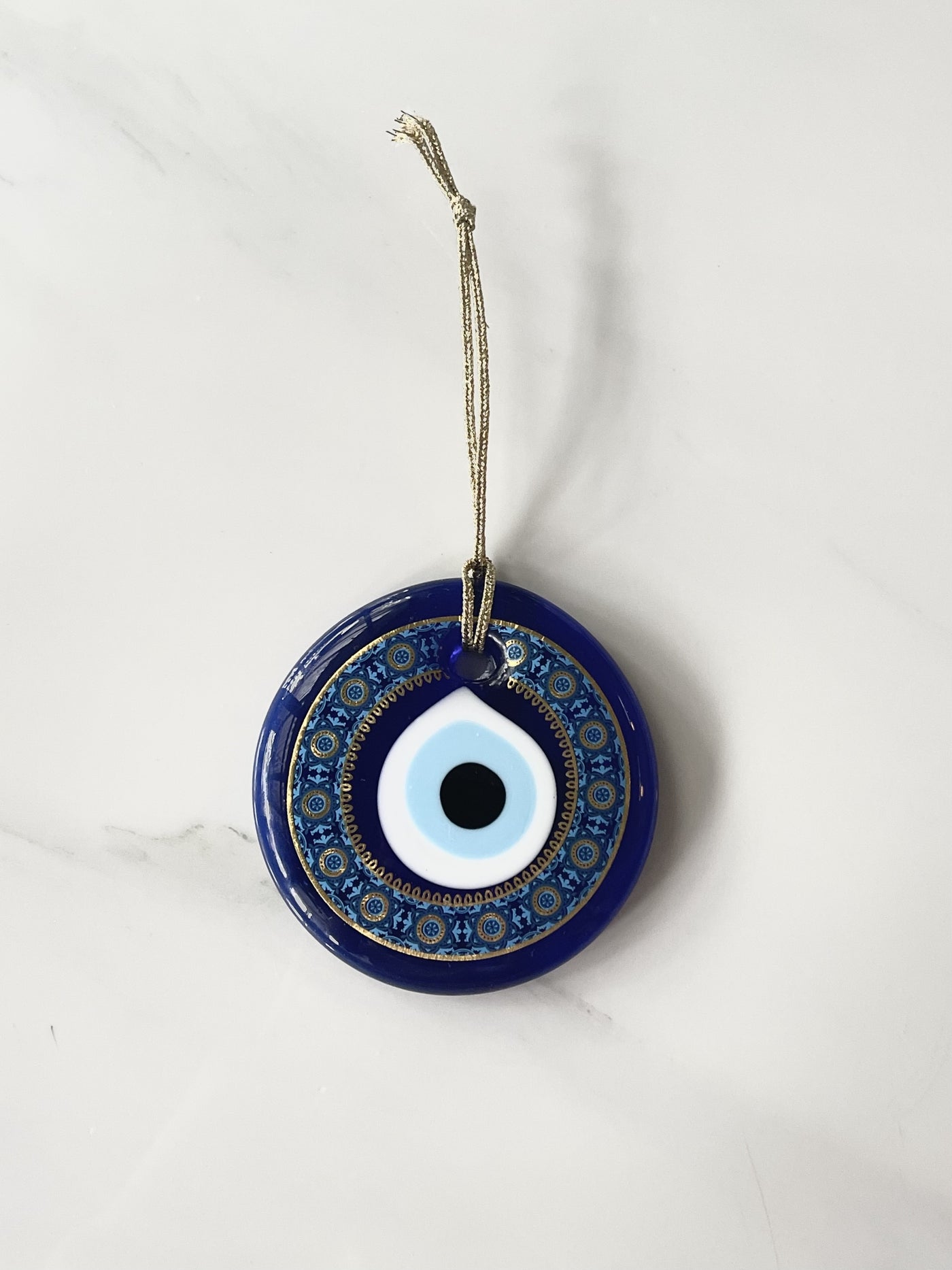 Medium Gold/Blue Blue Eye of Protection