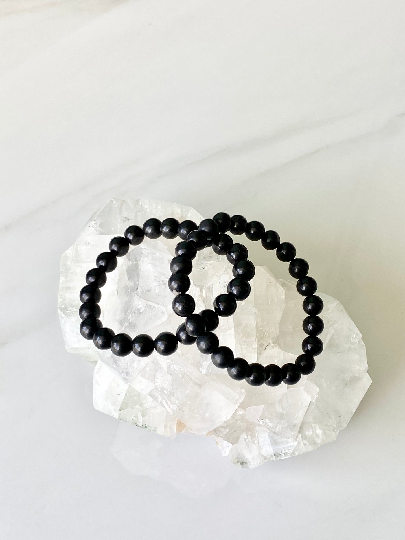 Black Tourmaline Beaded bracelet