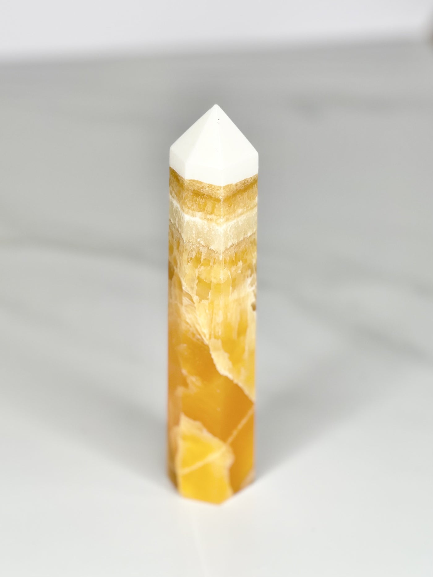 Yellow Calcite Tower #2
