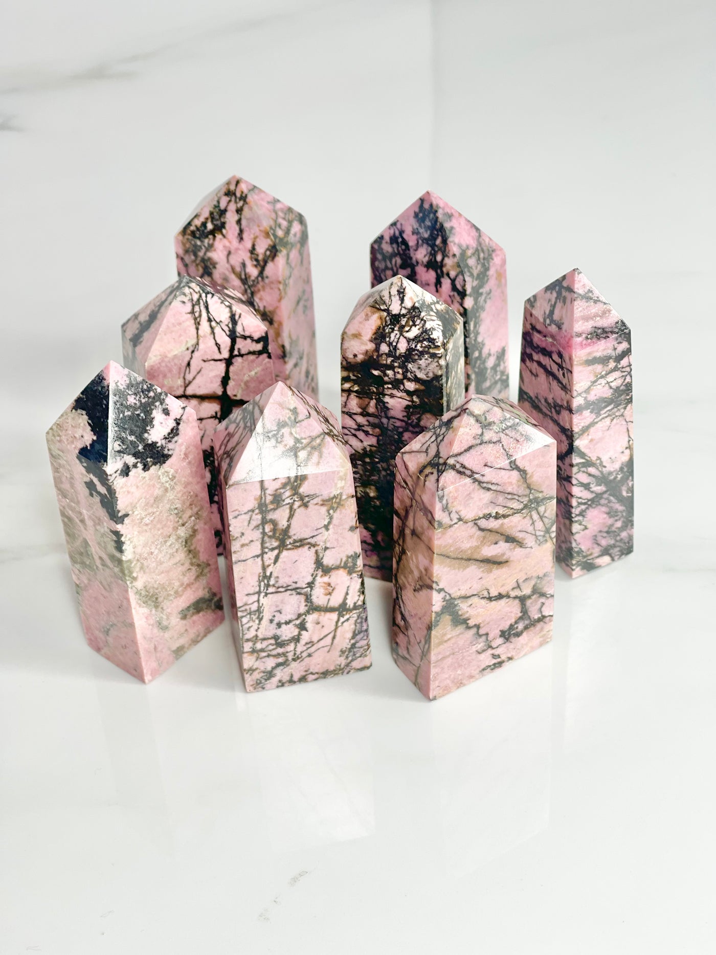 Rhodonite Medium Points