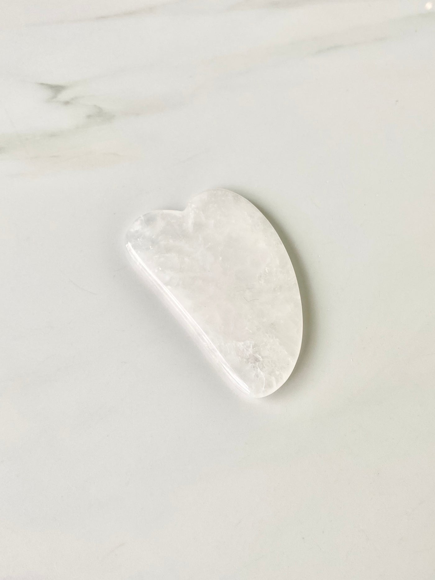Clear Quartz Gua Sha