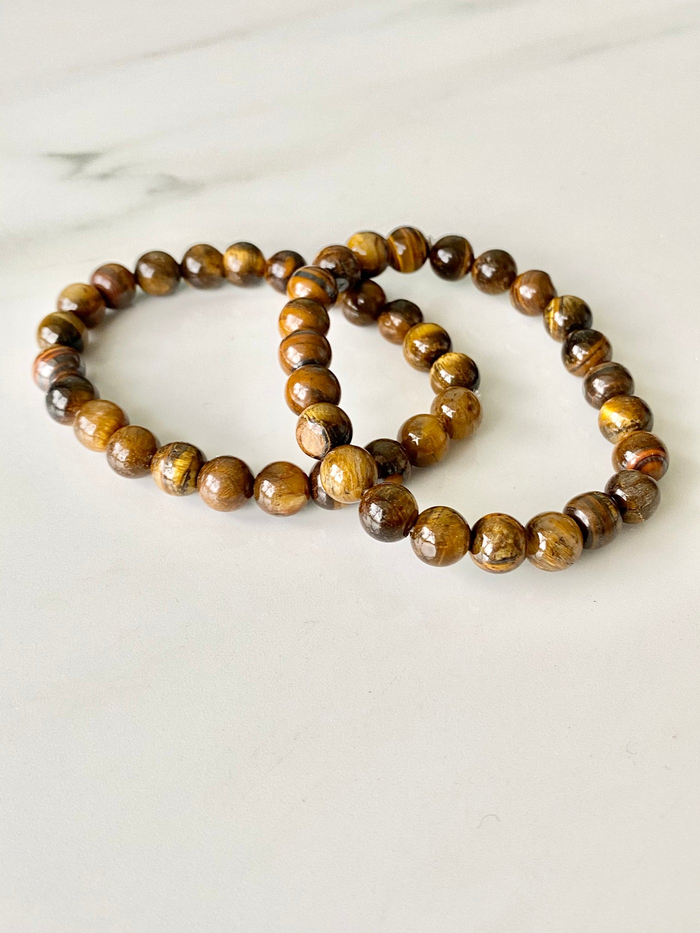 Golden Tigers Eye Beaded Bracelet