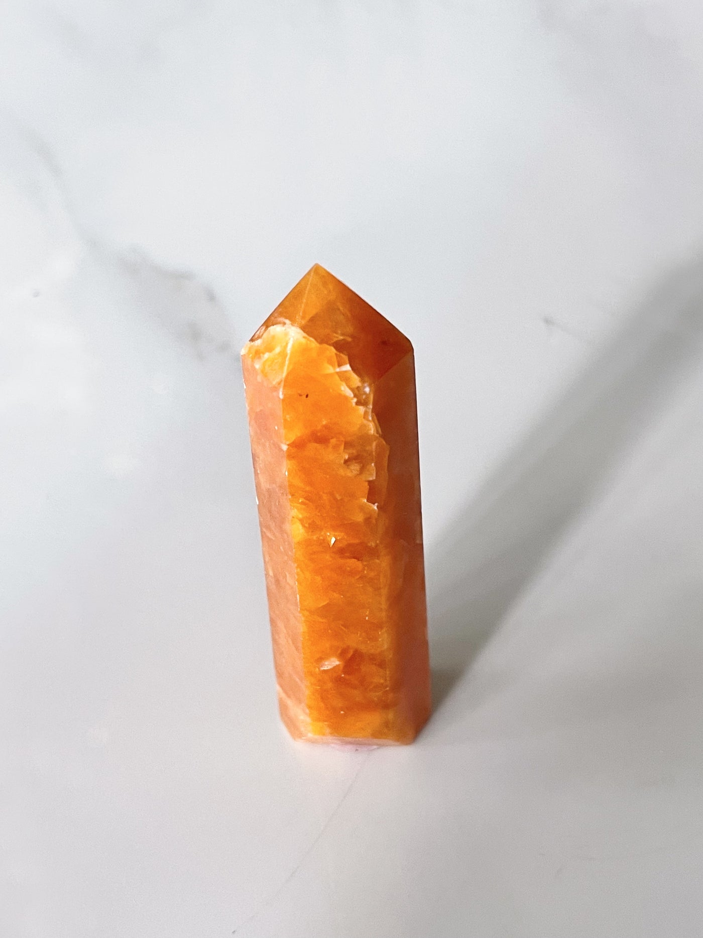 Extra Small Orange Calcite Points