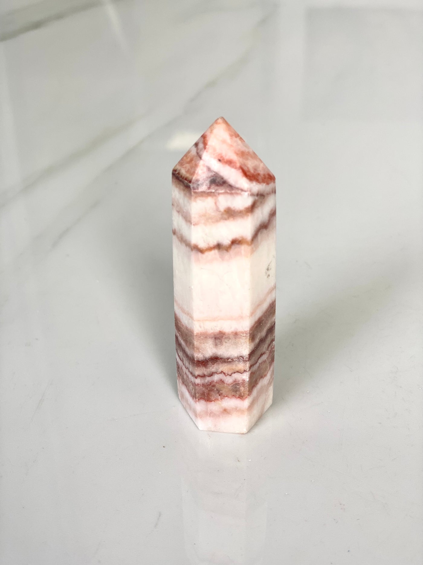 Rhodochrosite Point