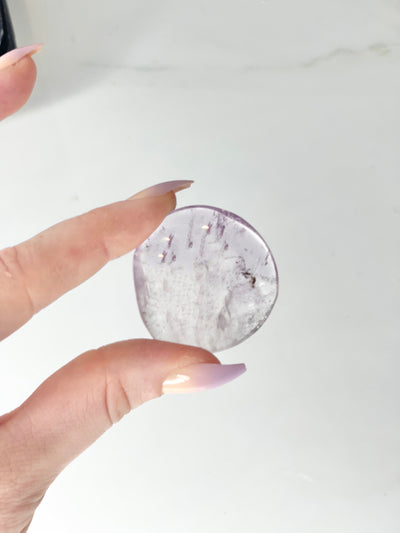 Amethyst Worry Stone