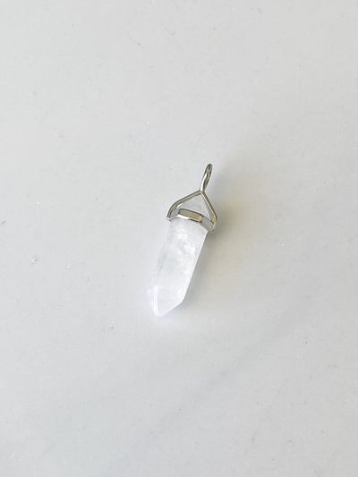 Clear Quartz Point Pendant