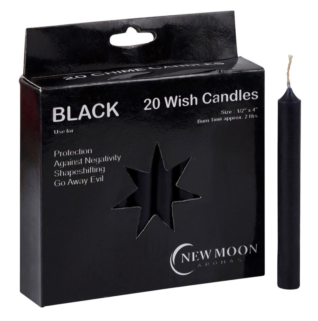 Wish Candle (20 Pack) Black