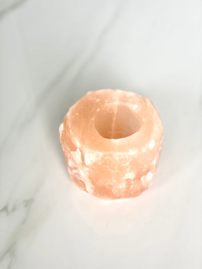 Salt Tea Light Candle