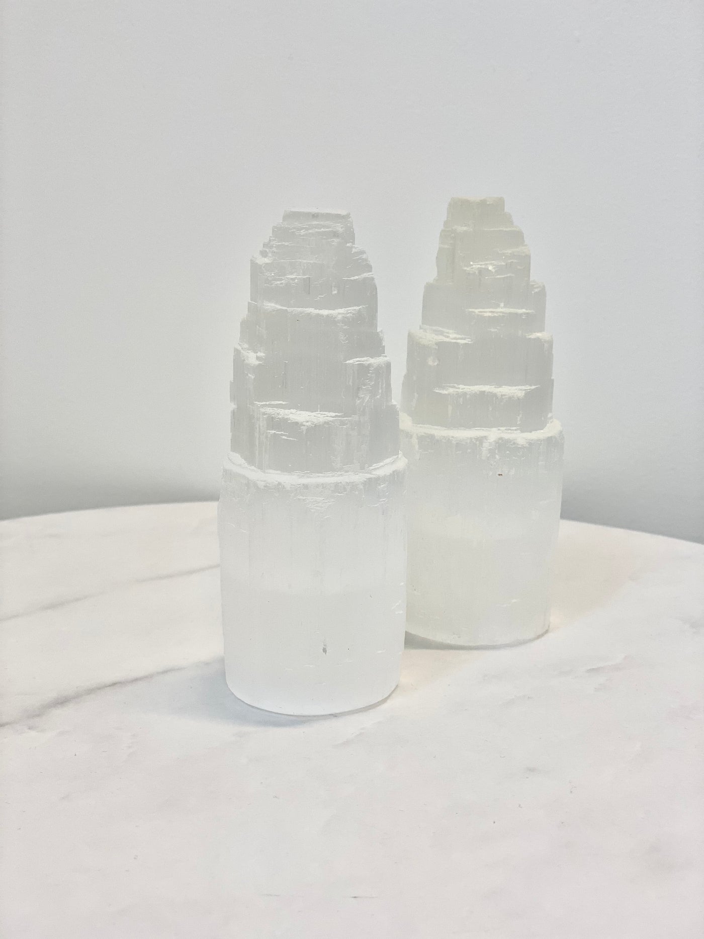 Medium Selenite Skyscraper Tower