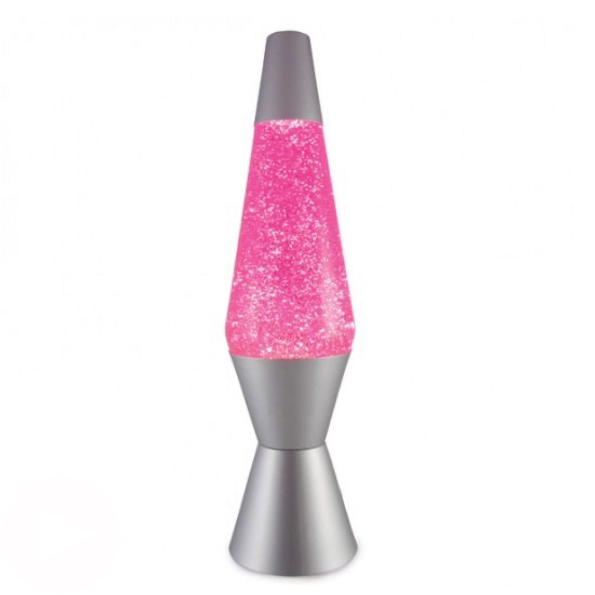 Silver & Pink Diamond Glitter Lava lamp