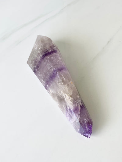 "Radiate Tranquility: Extra Large Polished Amethyst Point"